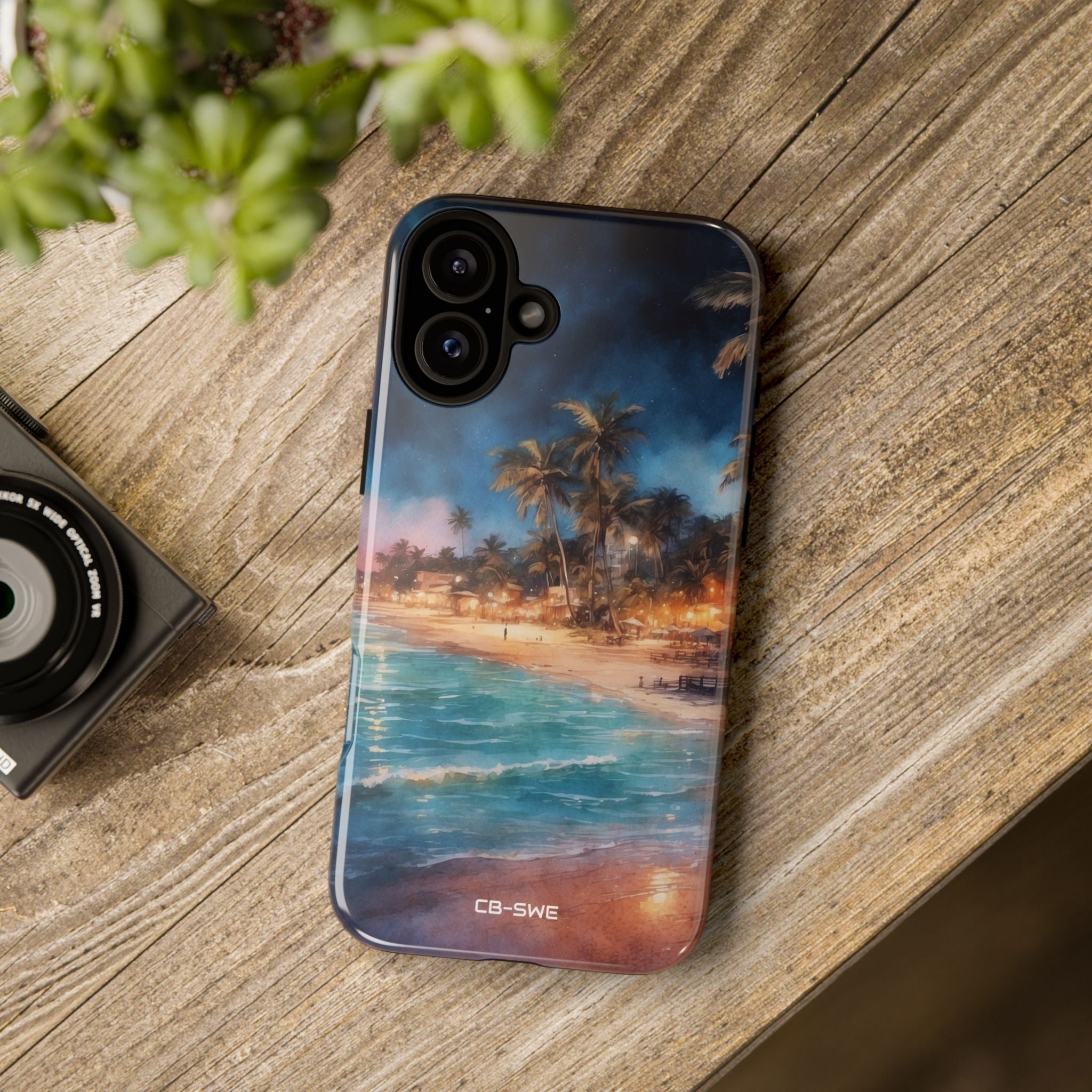 Moonlight Dances Water - iPhone Case