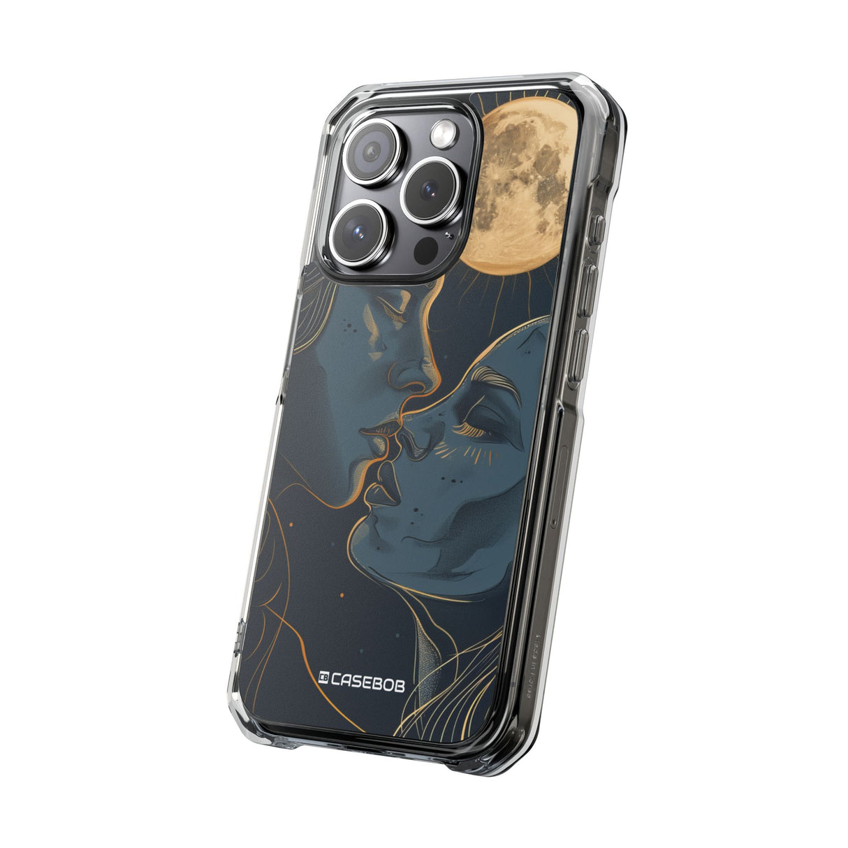 Mystical Embrace - Phone Case for iPhone (Clear Impact - Magnetic)