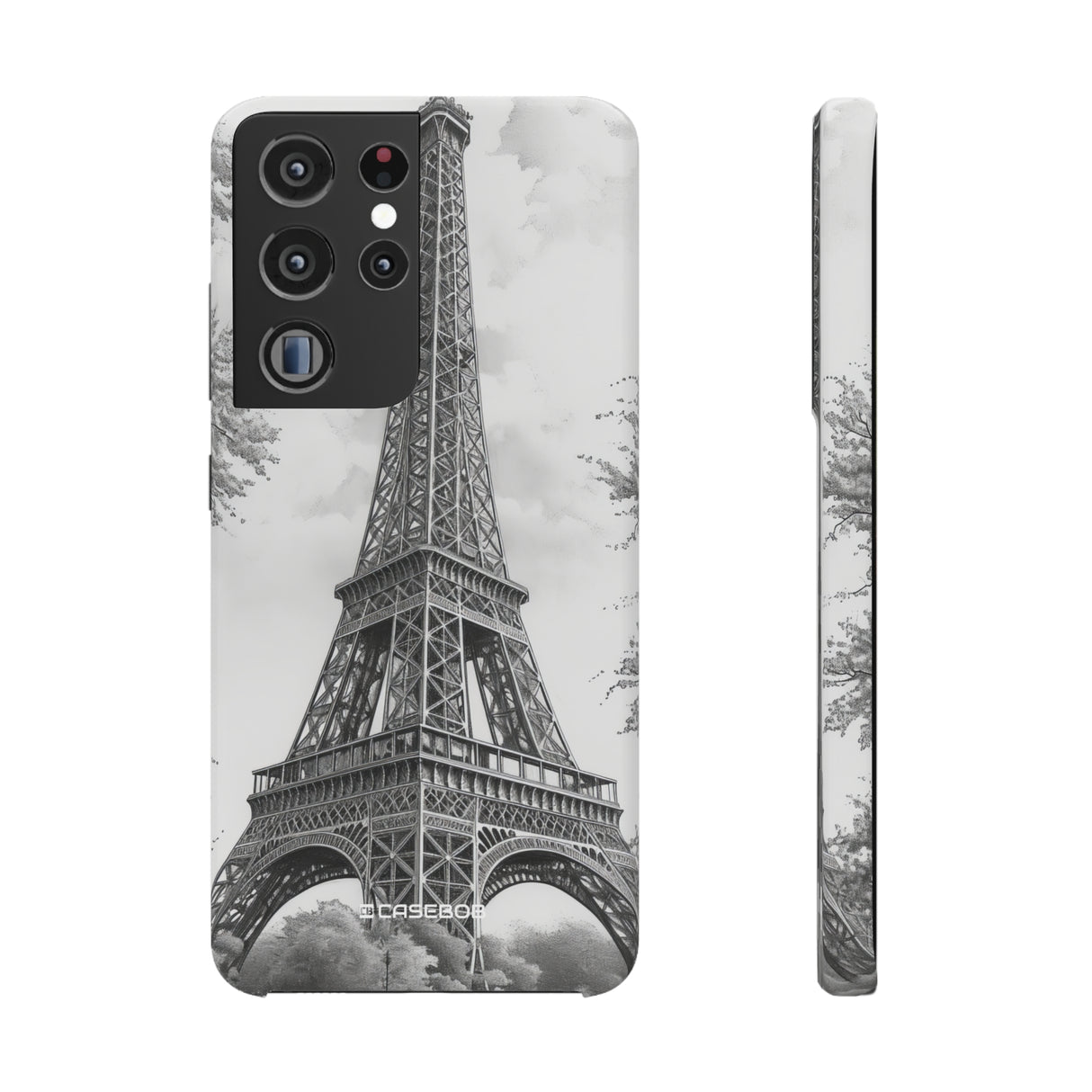 Parisian Monochrome Majesty | Slim Phone Case for Samsung