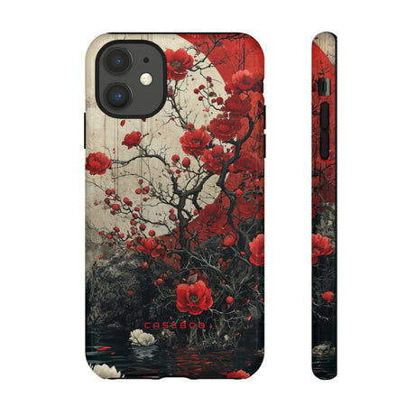 Moonlit Rose Peace - Protective Phone Case