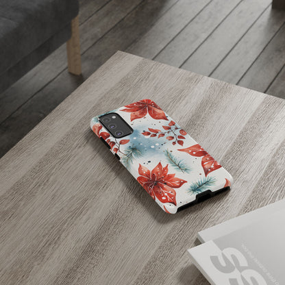 Poinsettias Bloom Bright - Samsung Case