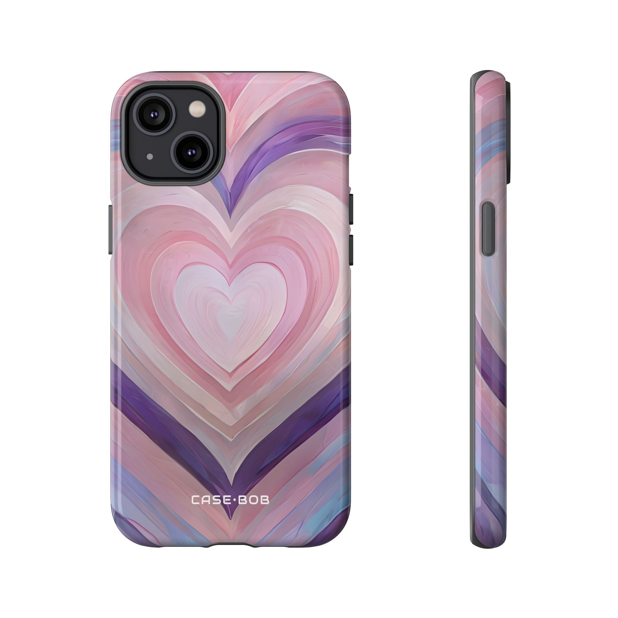 Radiant Heartbrush iPhone 14 Plus Case - Tough