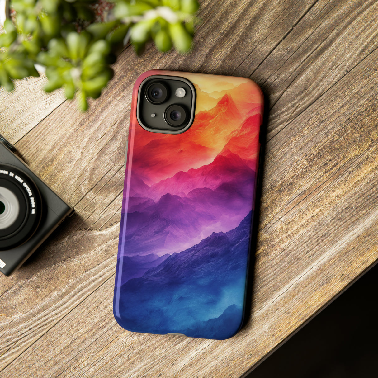 Mountain Ombre Quartet - Protective Phone Case