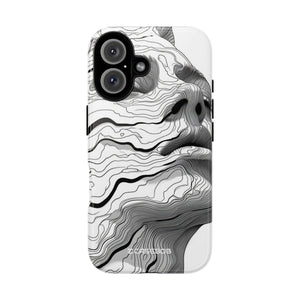 Serene Abstract Contours - for iPhone 16