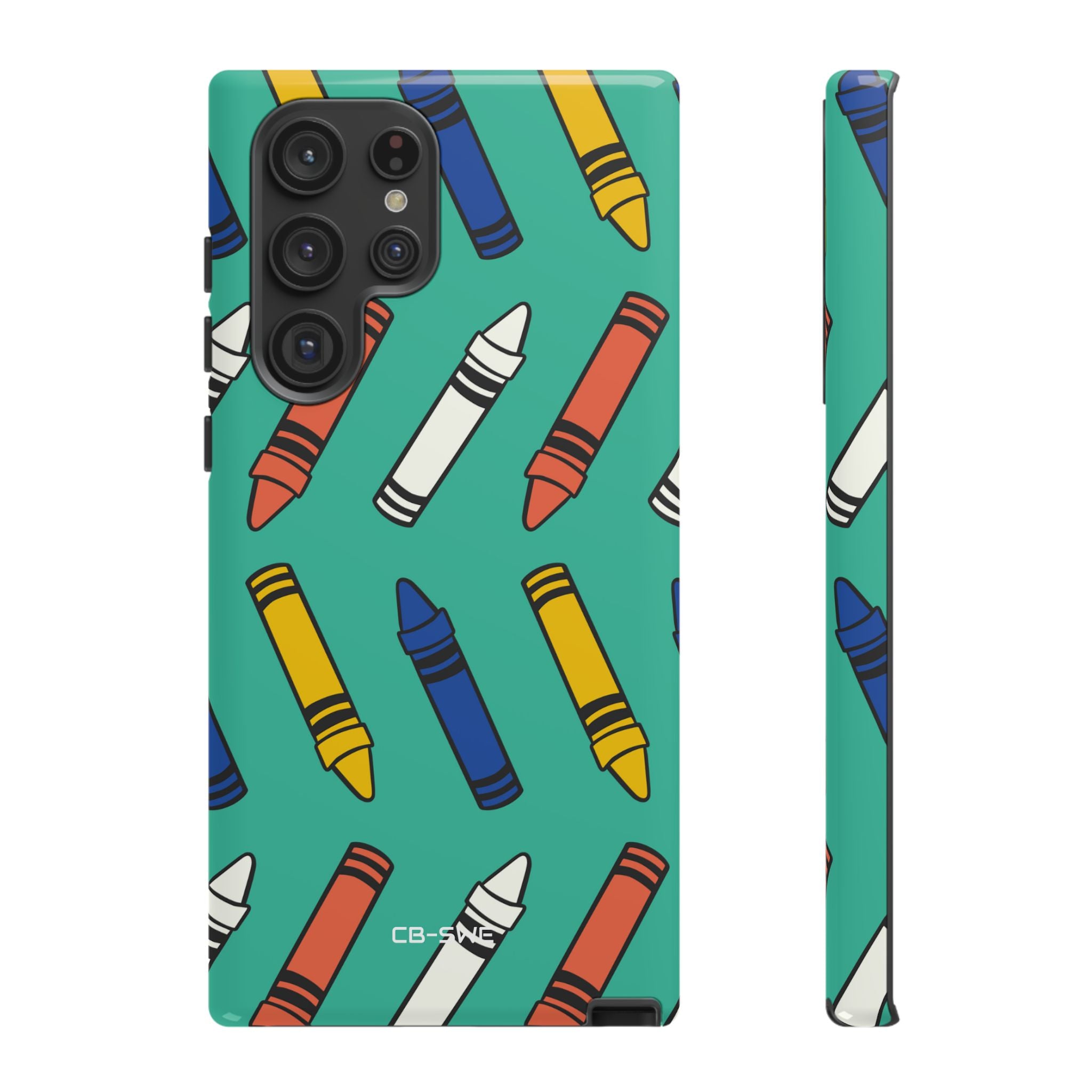 Crayons Dance Playfully - Samsung Case