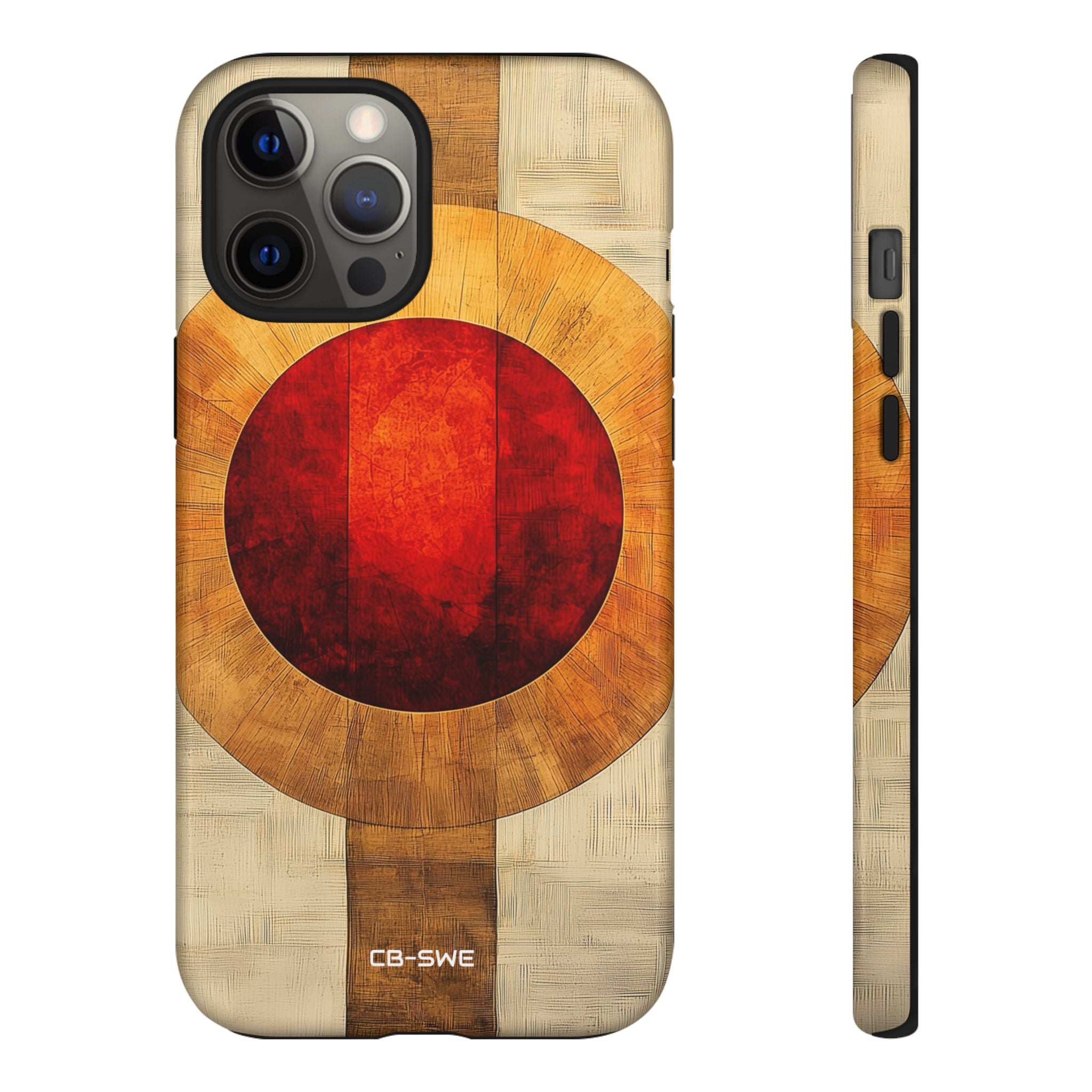 Warm Circles Embrace - iPhone Case