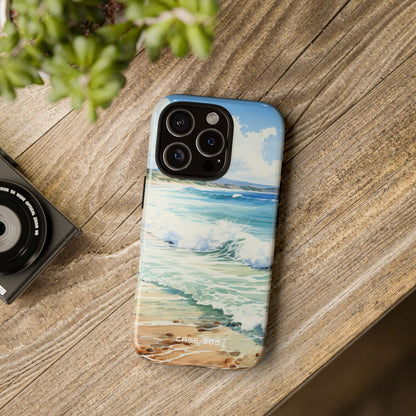 Foamy Tide iPhone 16 Pro Case - Tough