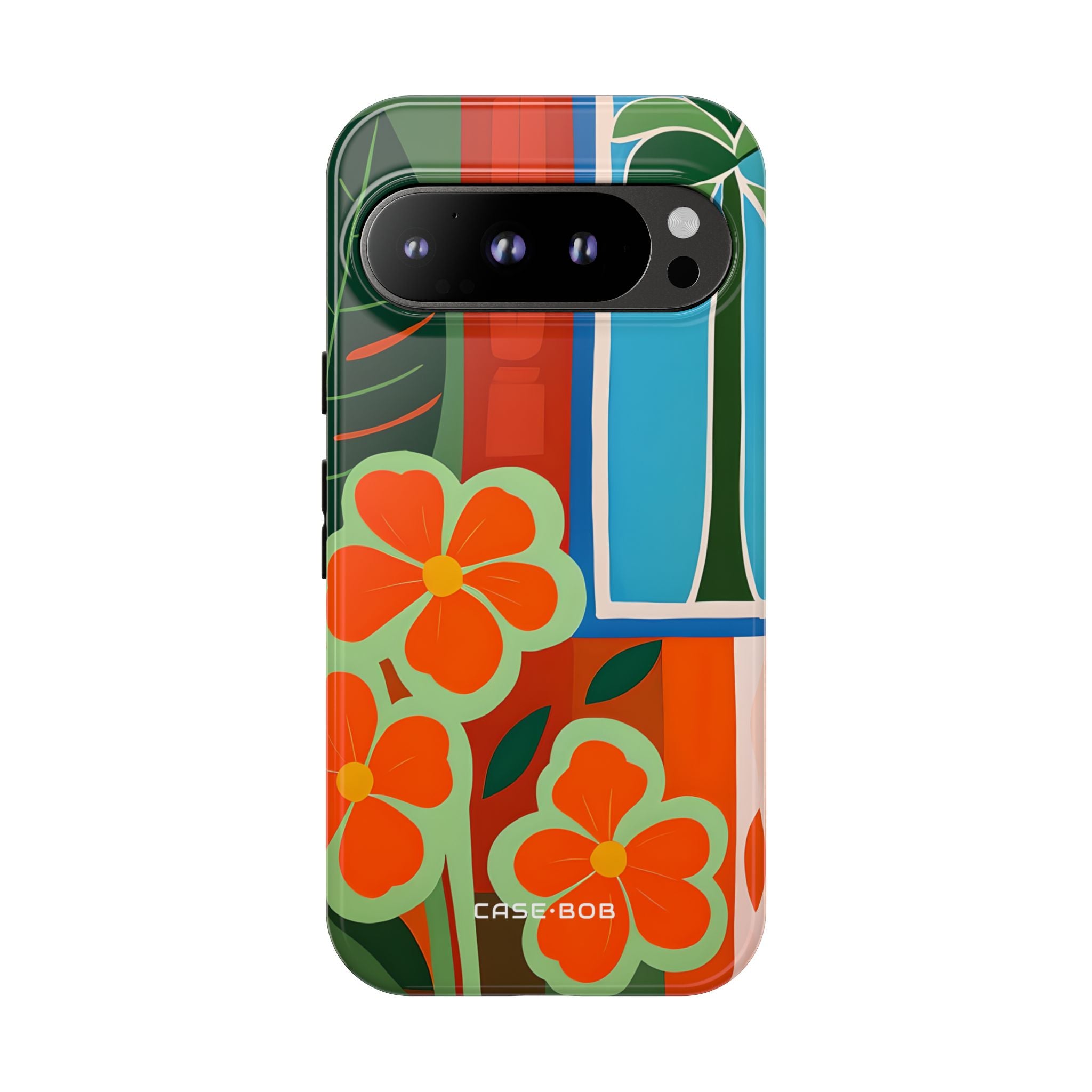 Orange Blossom Burst Google Pixel 9 Pro Case - Tough