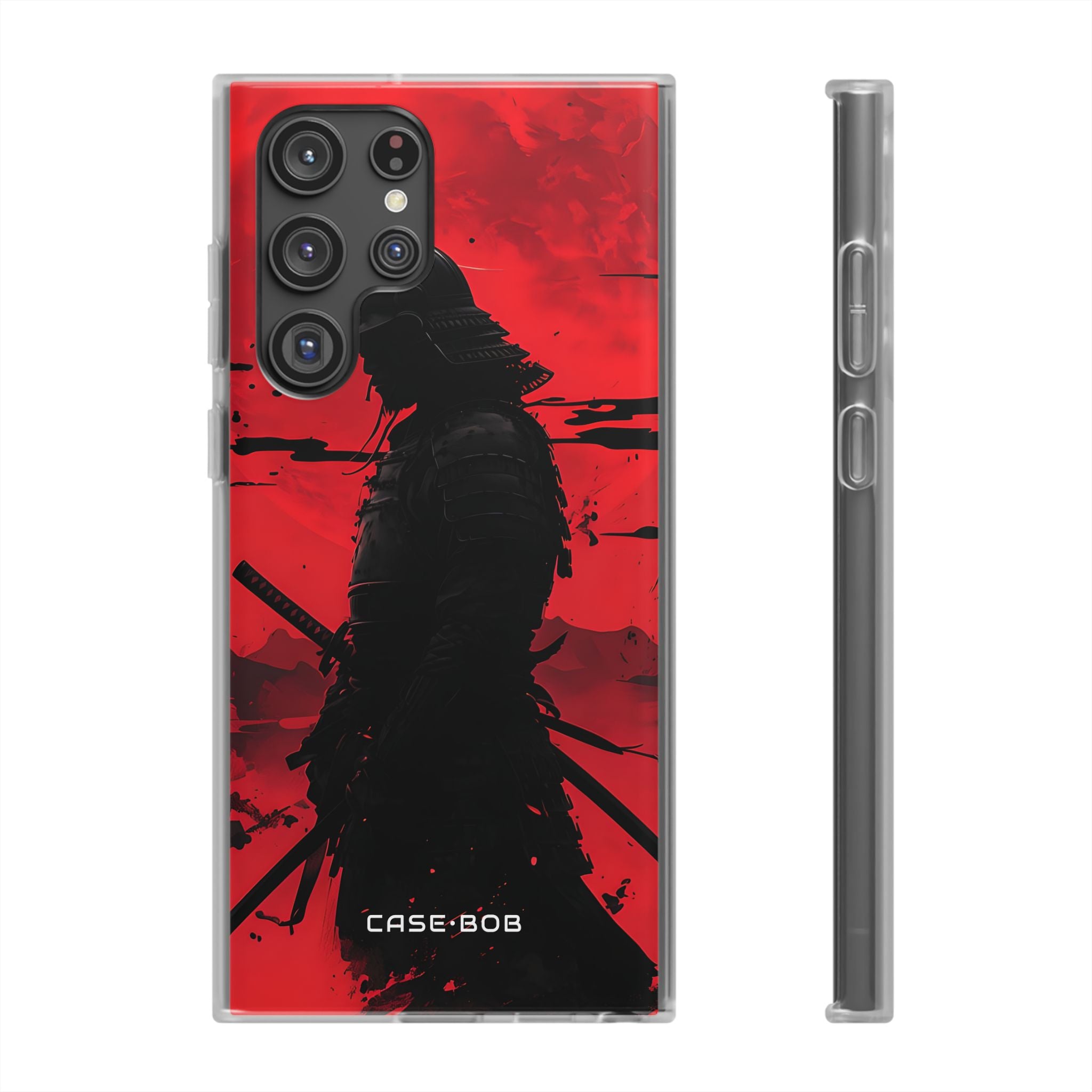 Crimson Samurai Samsung S22 Ultra Case - Soft