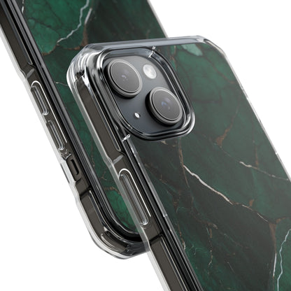 Emerald Veins Flow iPhone Case - Impact