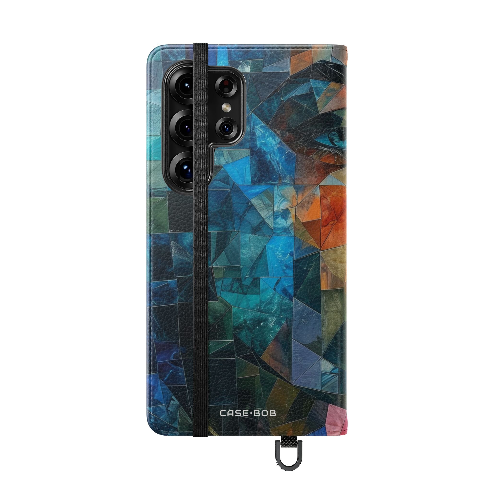 Mosaic Gaze Blue - Samsung S25 Ultra Case - Lompakko