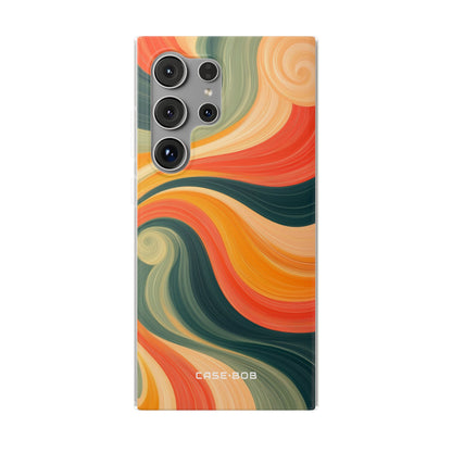 Swirling Ember Samsung S24 Ultra Case - Soft