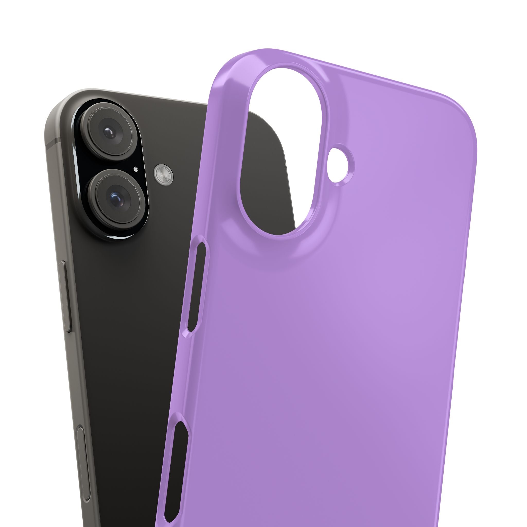 Bright Lavender - Slim iPhone 16 Phone Case