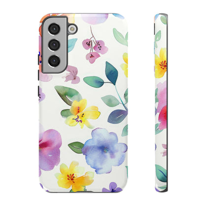 Whimsical Watercolor Florals - Samsung Case