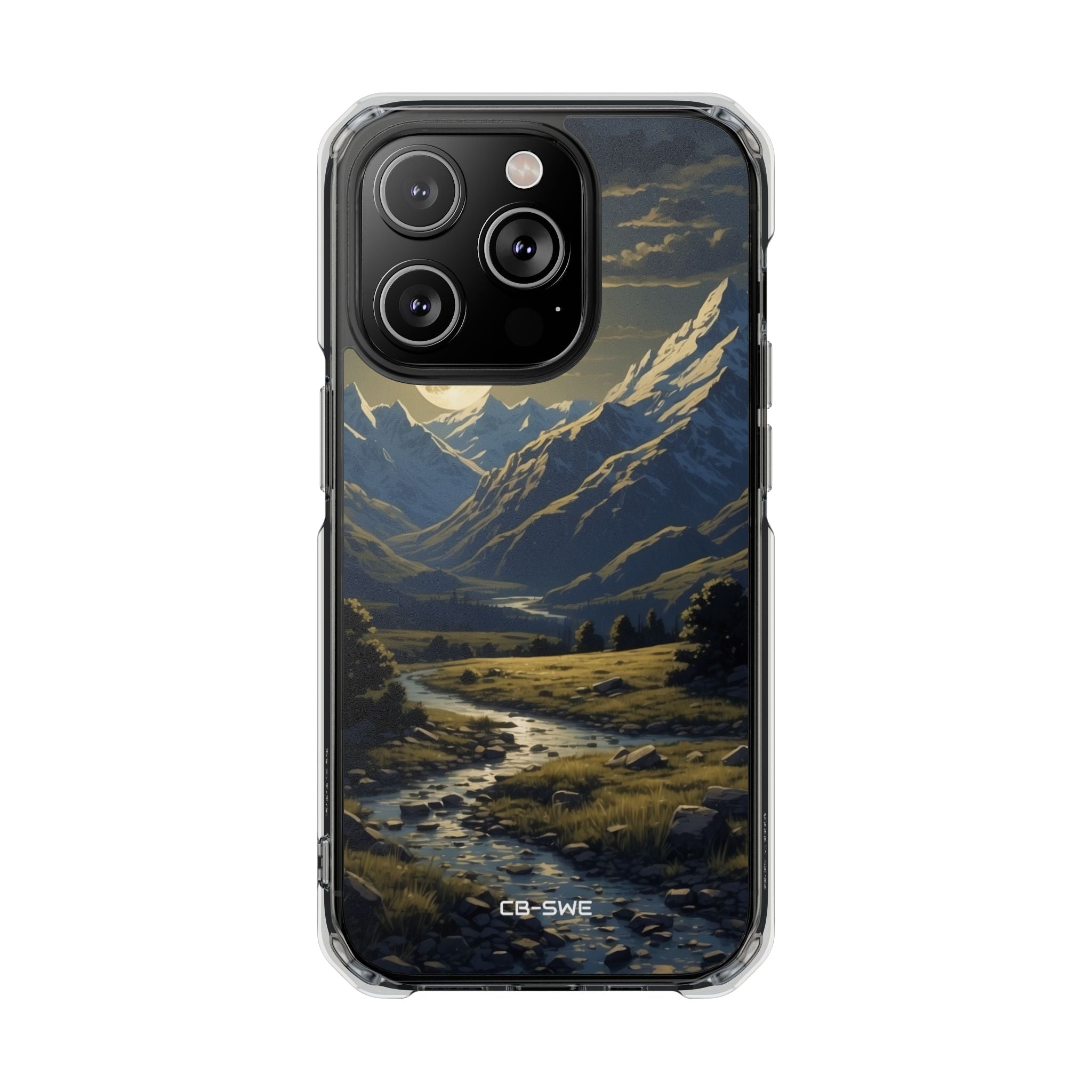 Moonlight Guides River iPhone Case - Impact
