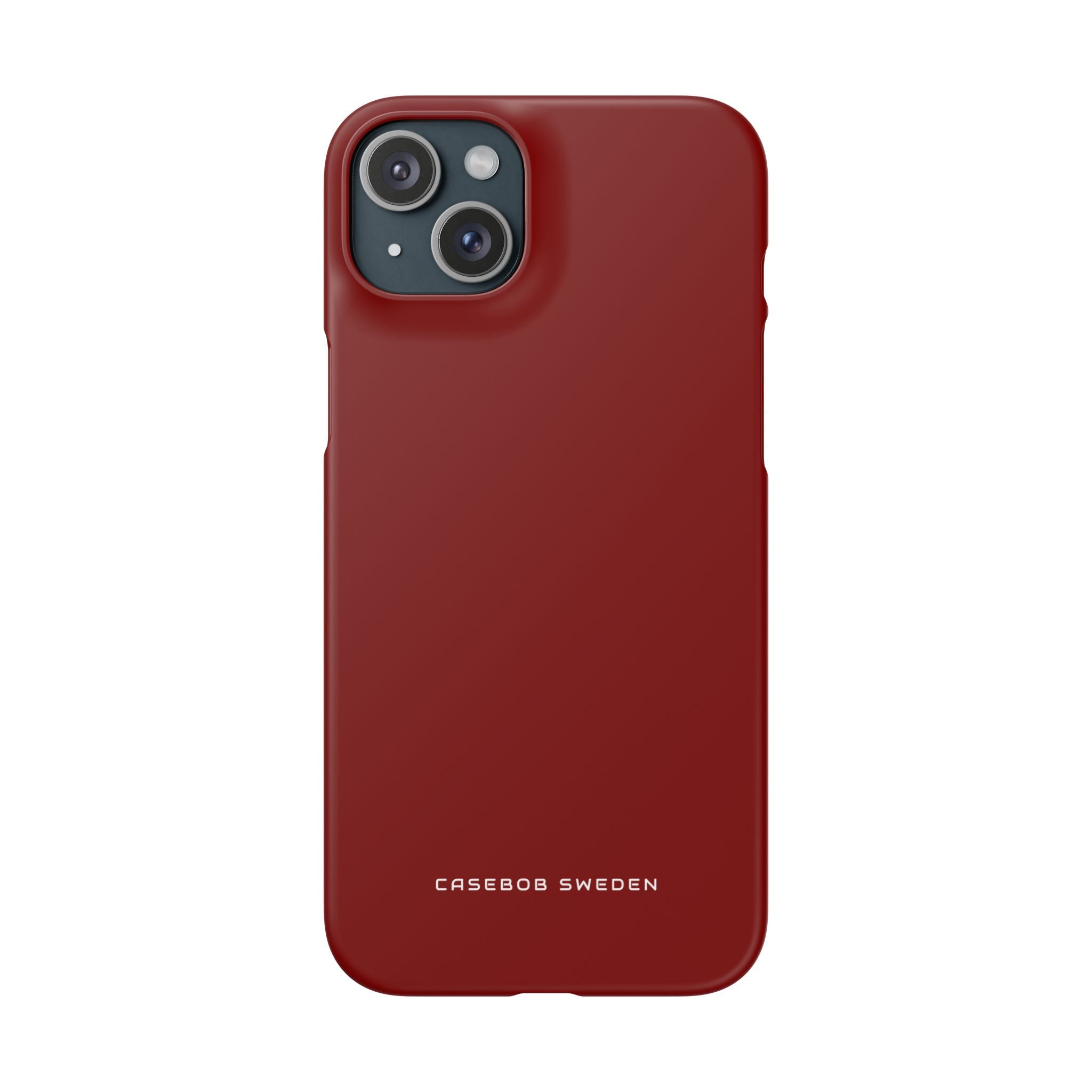 Maroon iPhone 15 - Slim Phone Case