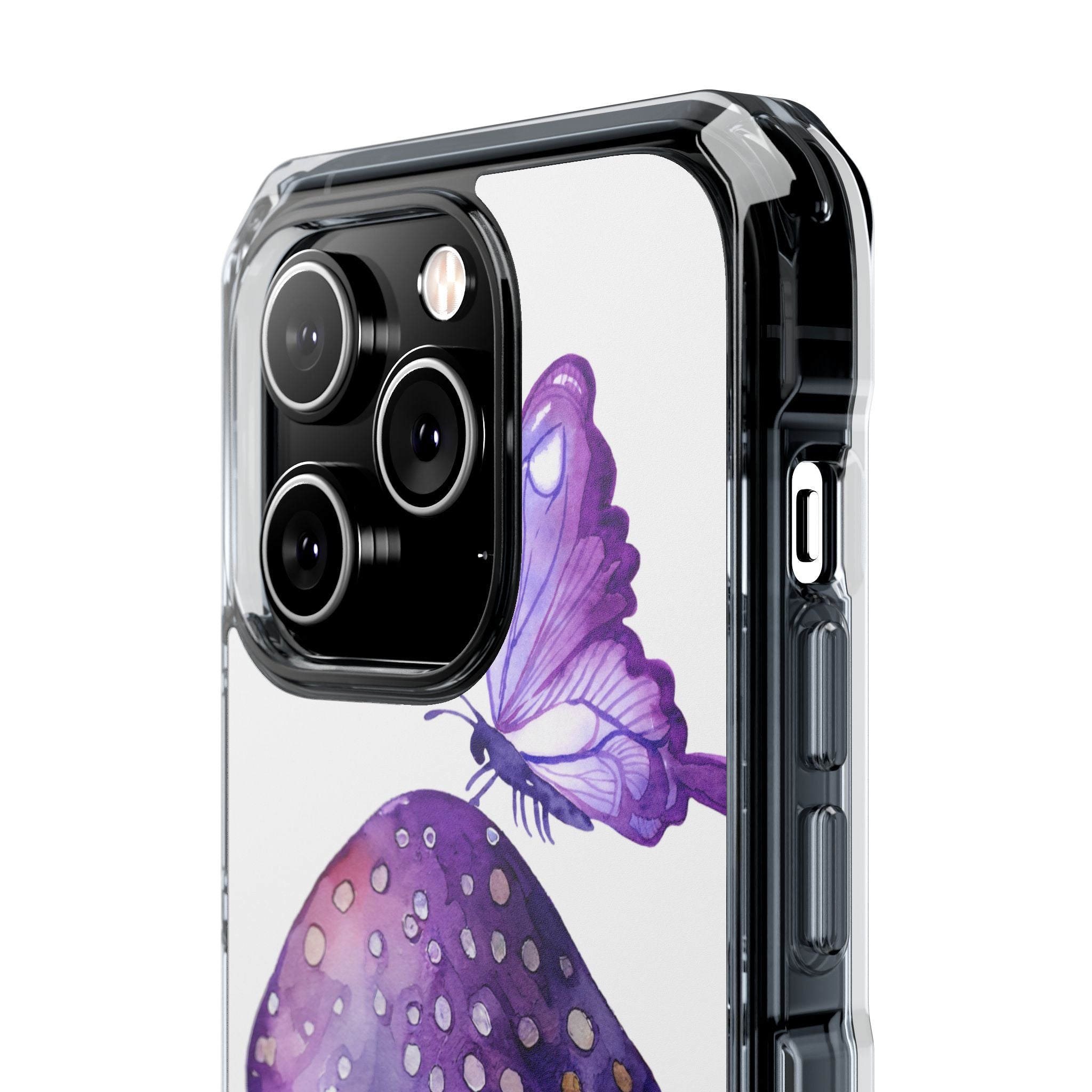 Whimsical Butterfly Perch iPhone Case - Impact