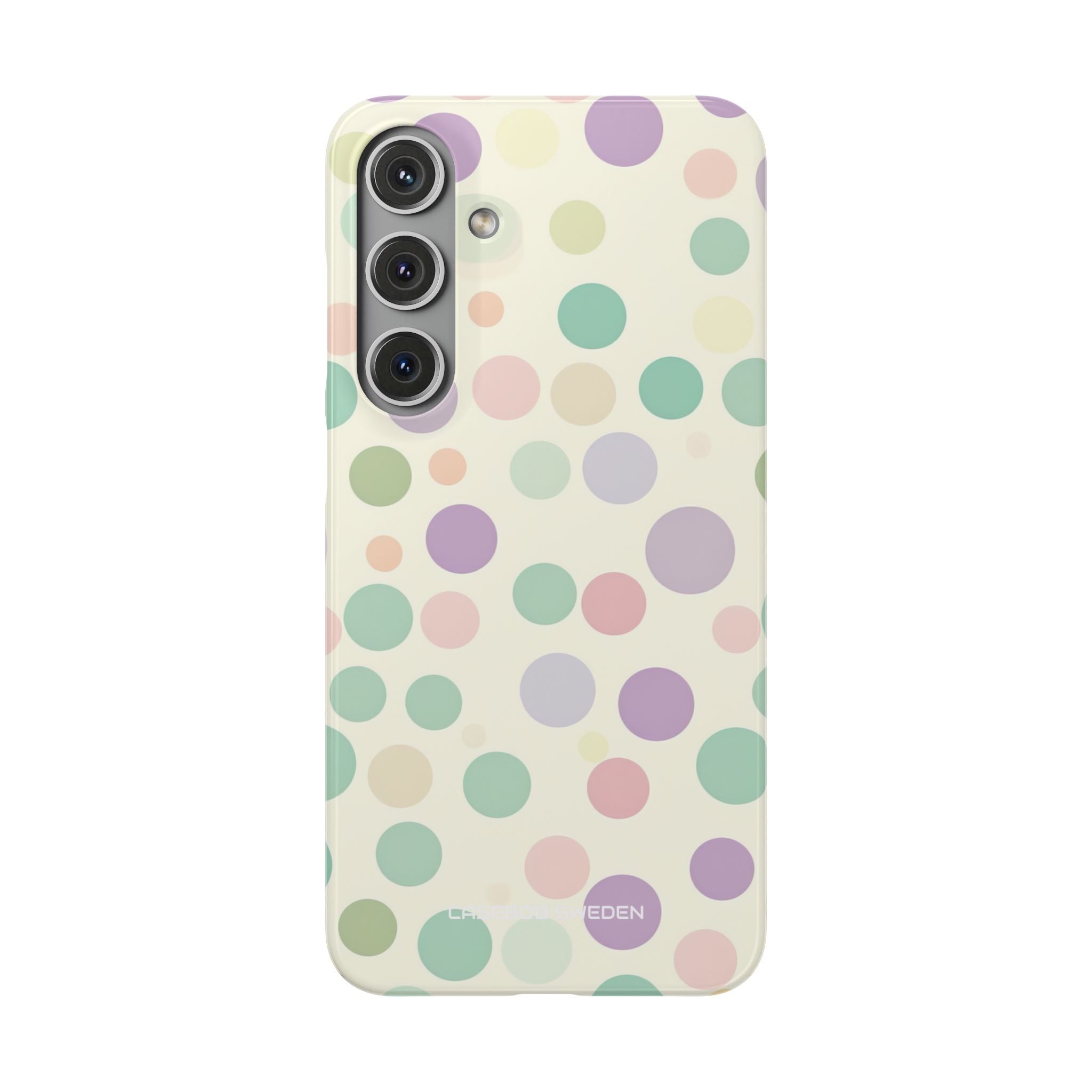 Playful Pastel Polka Dots - Slim Samsung S24 Phone Case