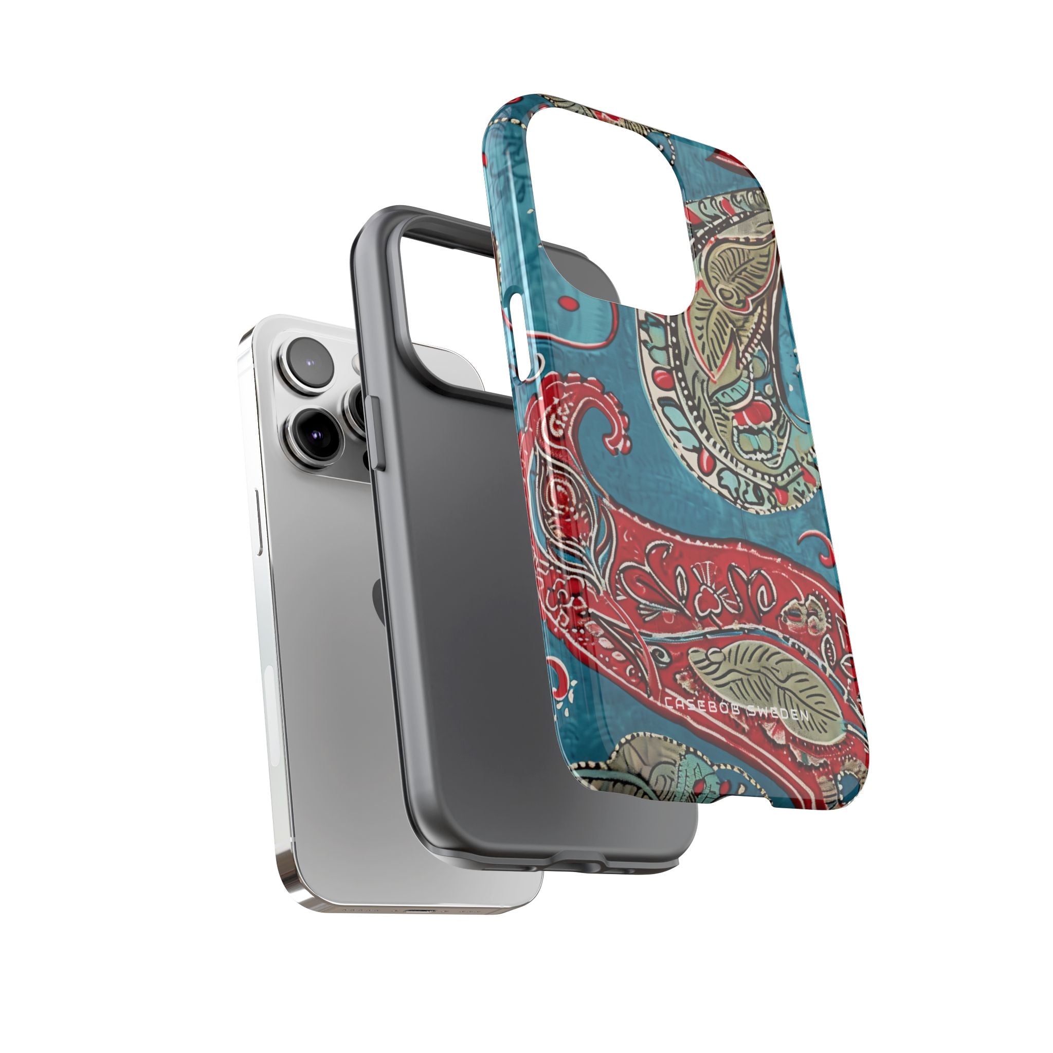 Vintage Paisley Elegance iPhone 14 - Tough Phone Case