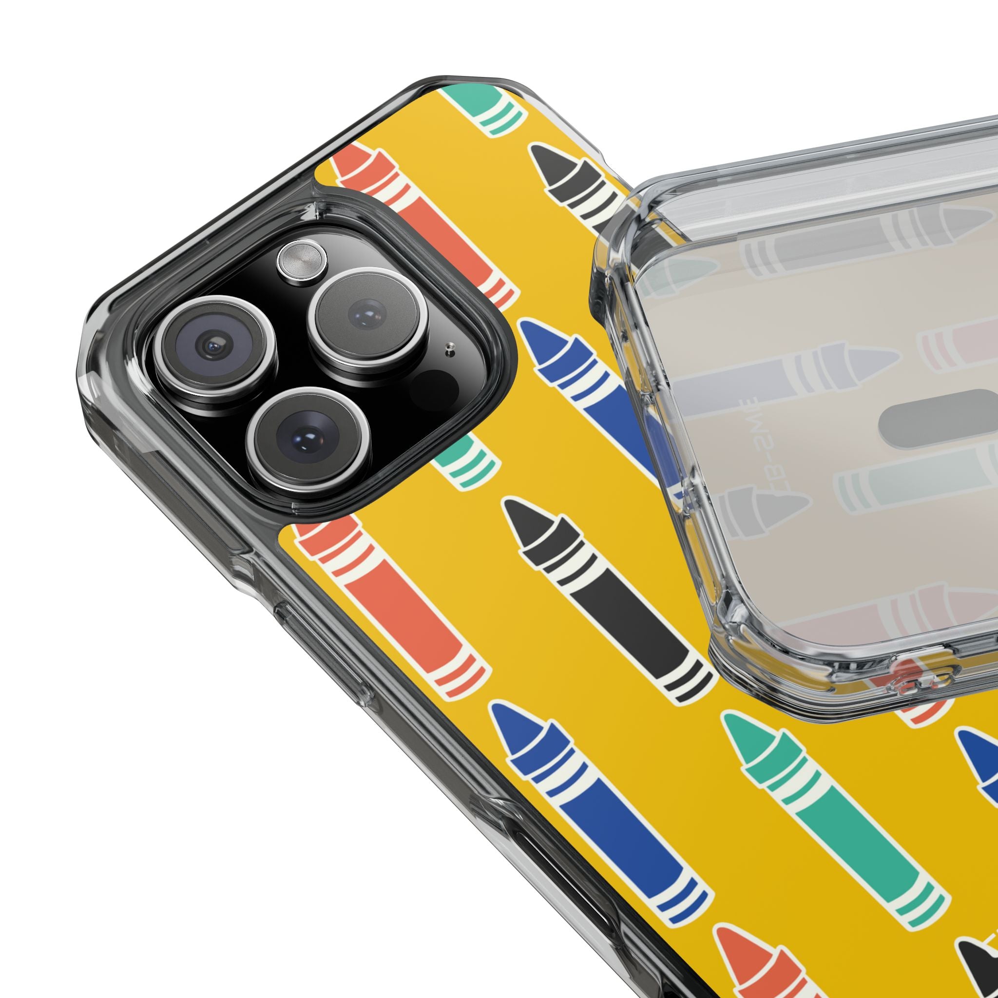 Crayons Dance Joyfully iPhone Case - Impact