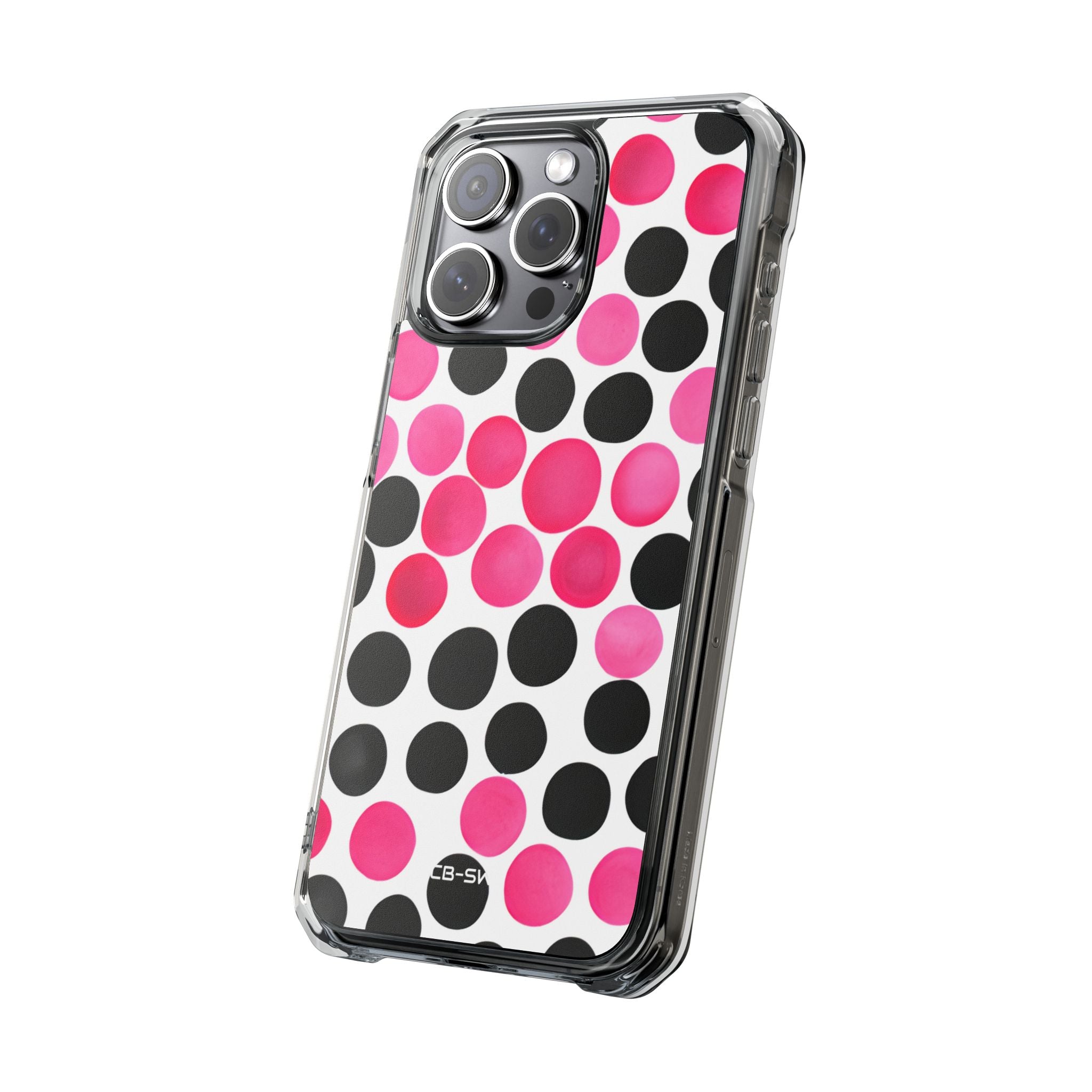 Pulsing Circles Illusion iPhone Case - Impact