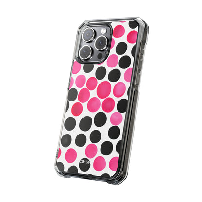 Pulsing Circles Illusion iPhone Case - Impact