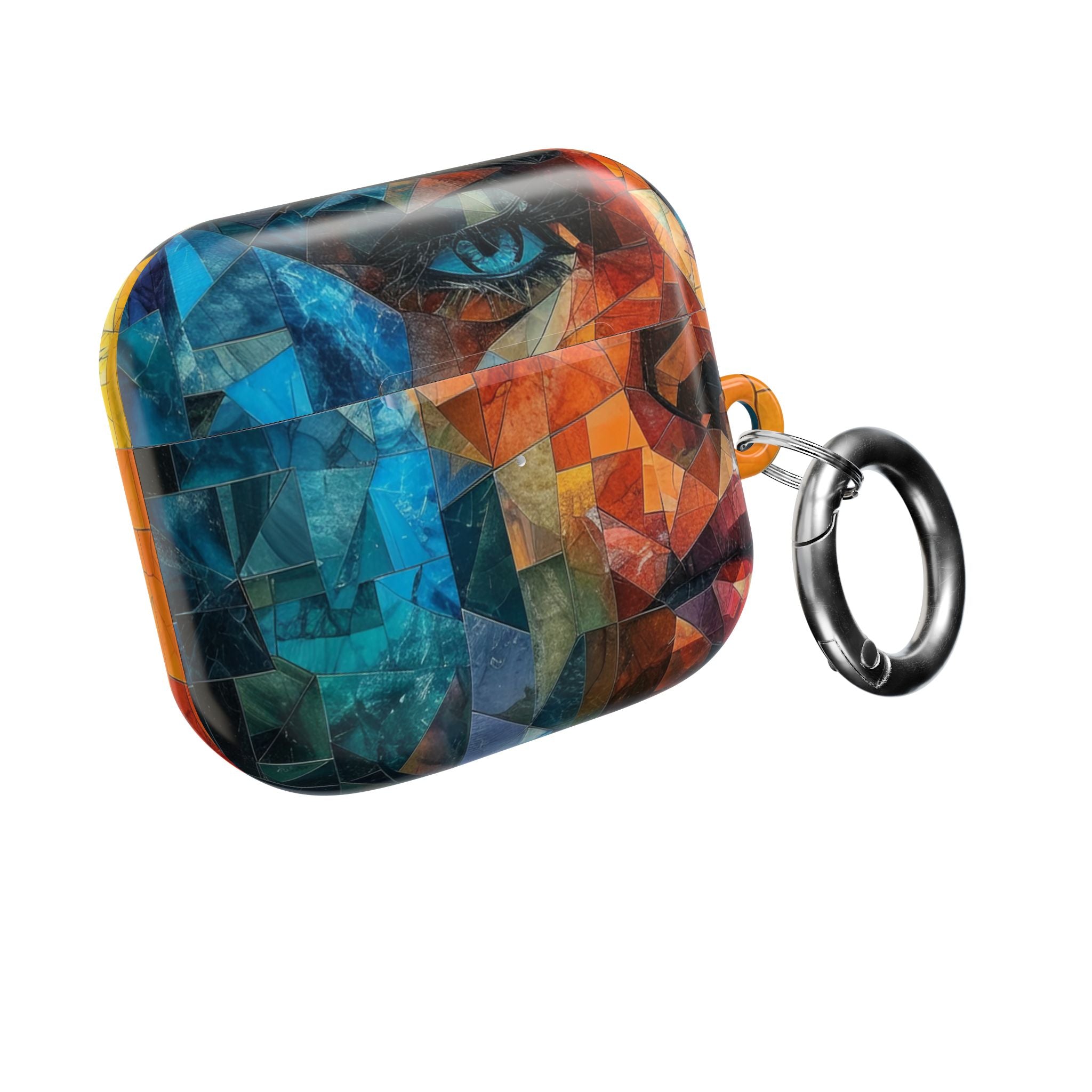 Mosaic Gaze Blue - AirPods Case