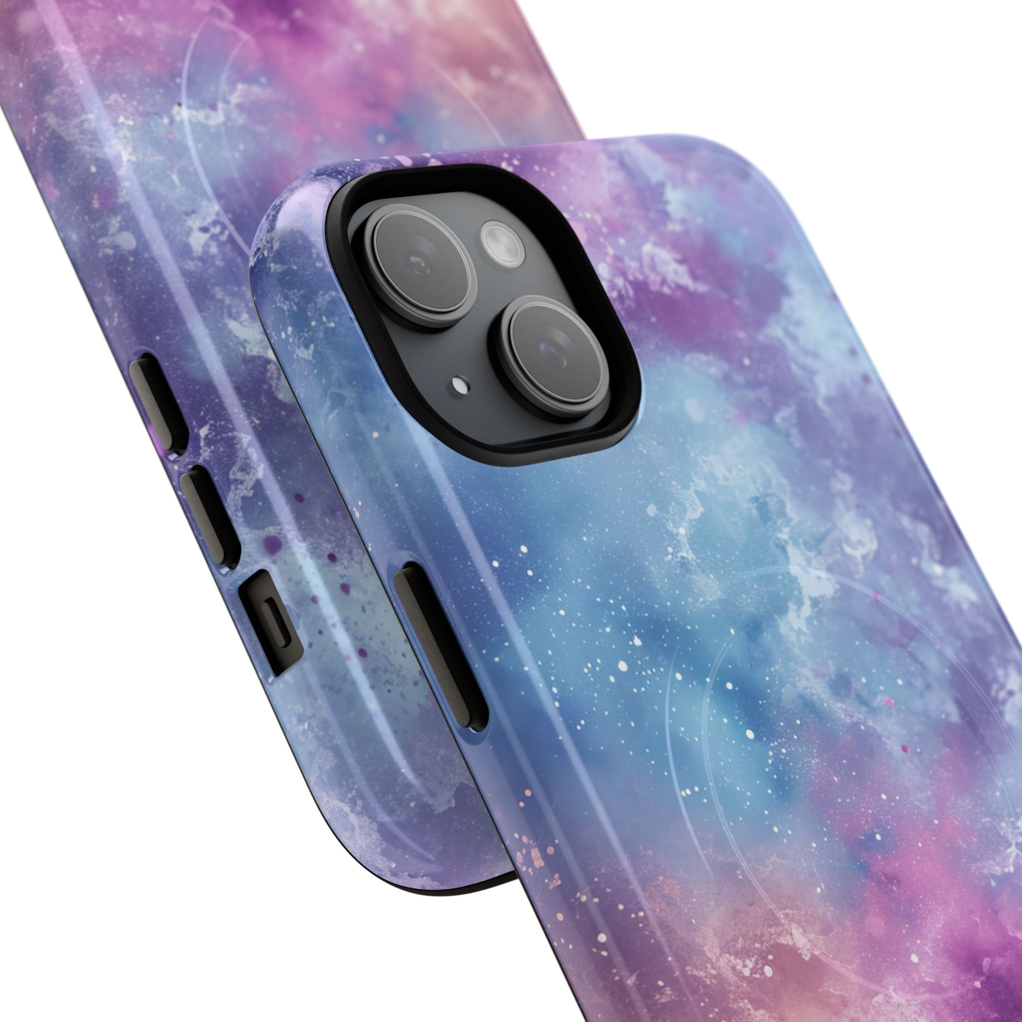 Cosmic Nebula Swirls - Tough + MagSafe® iPhone 15 Phone Case