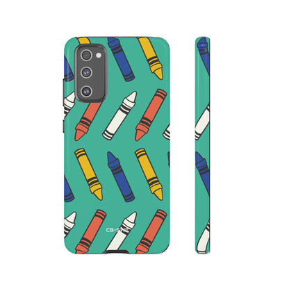 Crayons Dance Playfully - Samsung Case