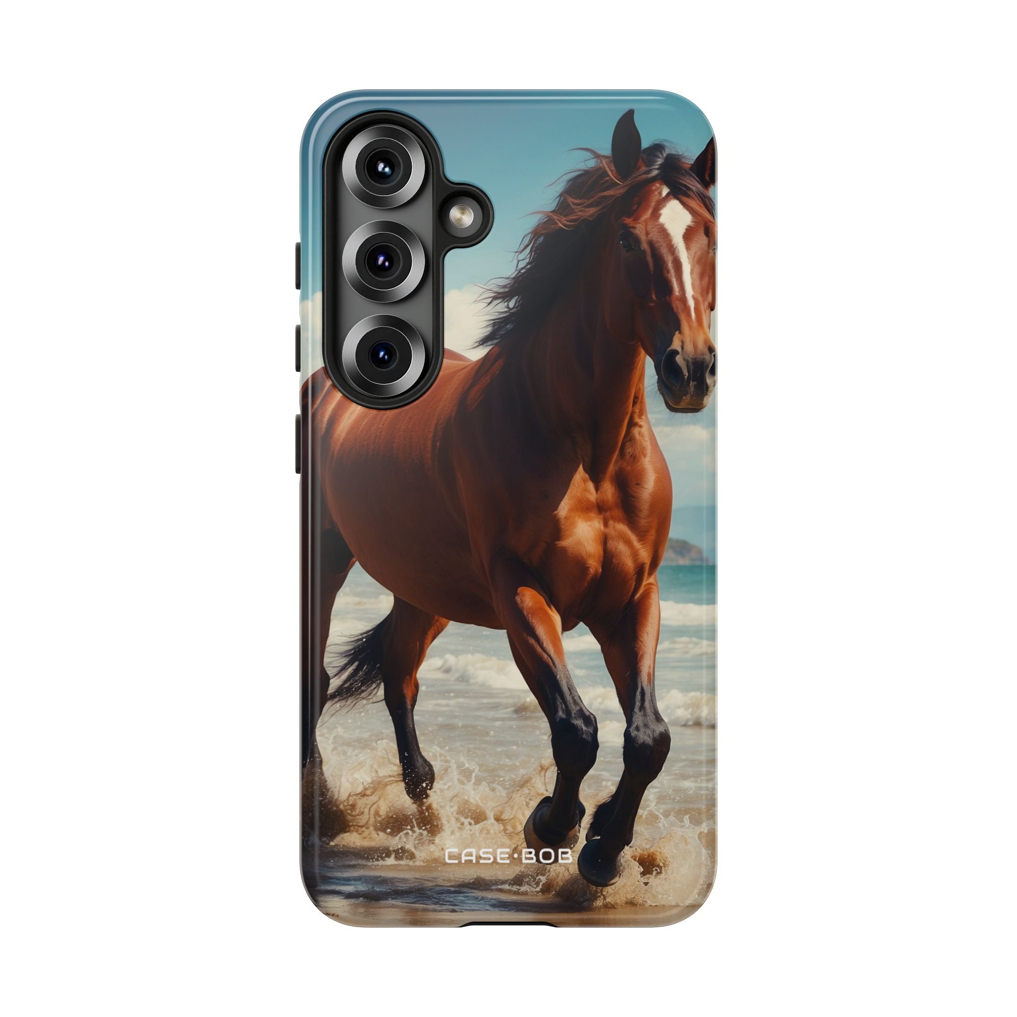 Blazing Horse Samsung S25 Case - Tough
