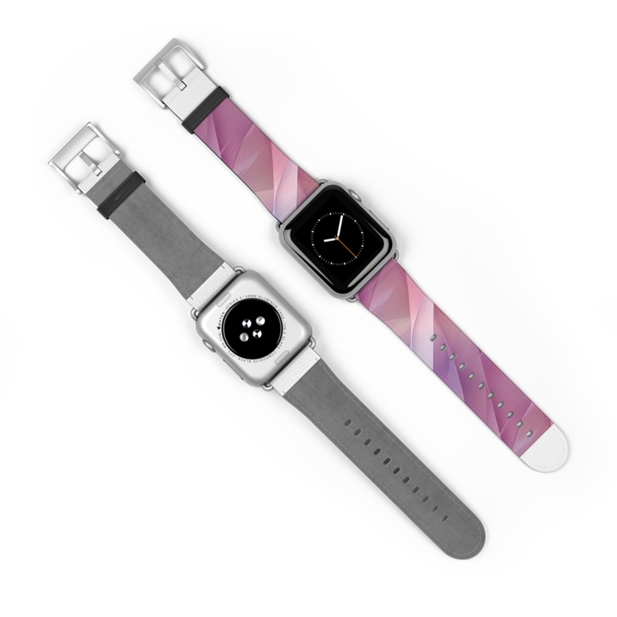 Pink Leafwave - Watch Band