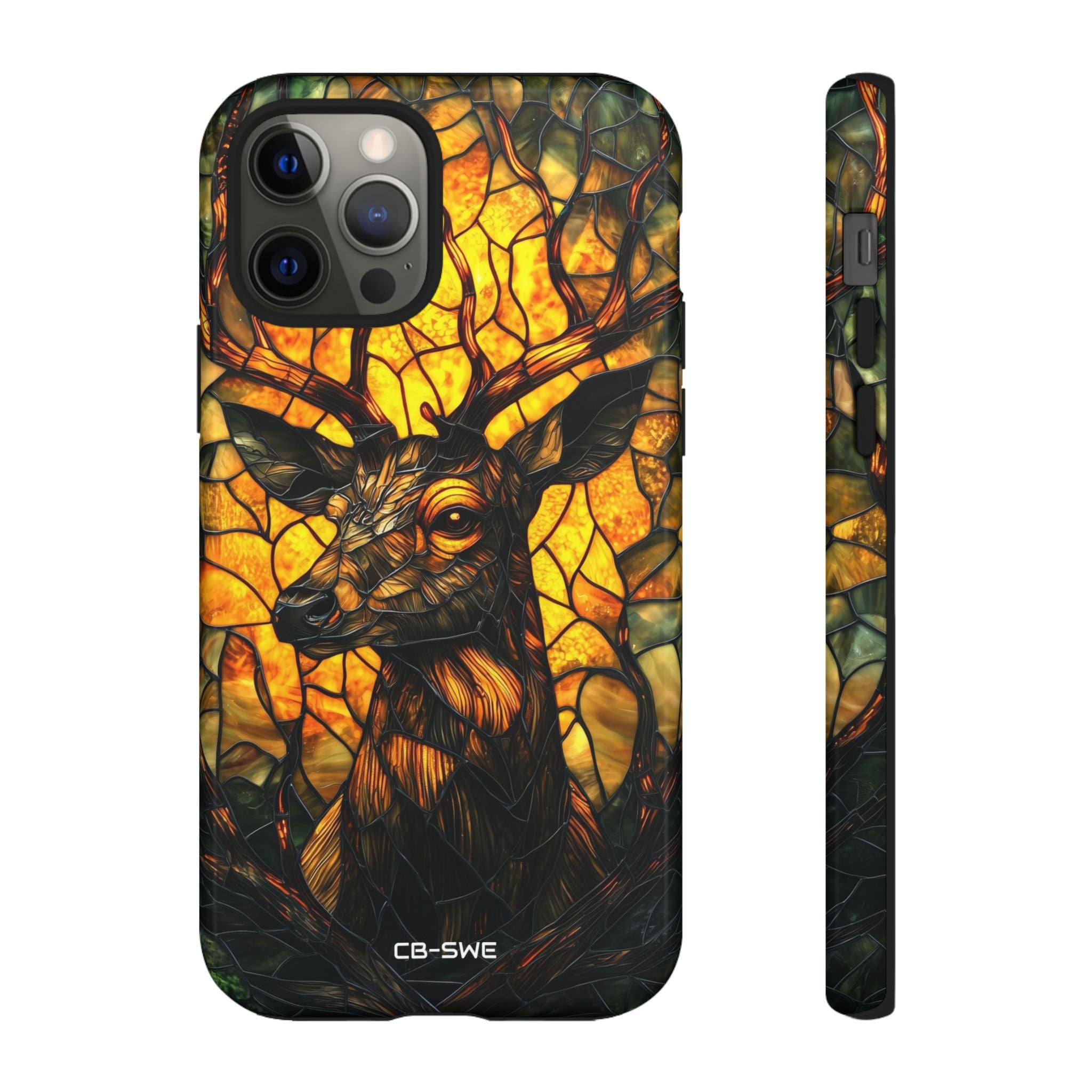 Deer Stands Majestically - iPhone Case