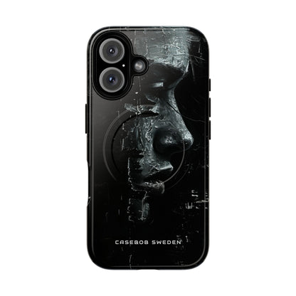 Monochrome Bloom iPhone 16 | Tough+ Phone Case