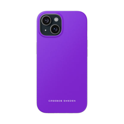 Blue Violet iPhone 15 - Flexi Phone Case