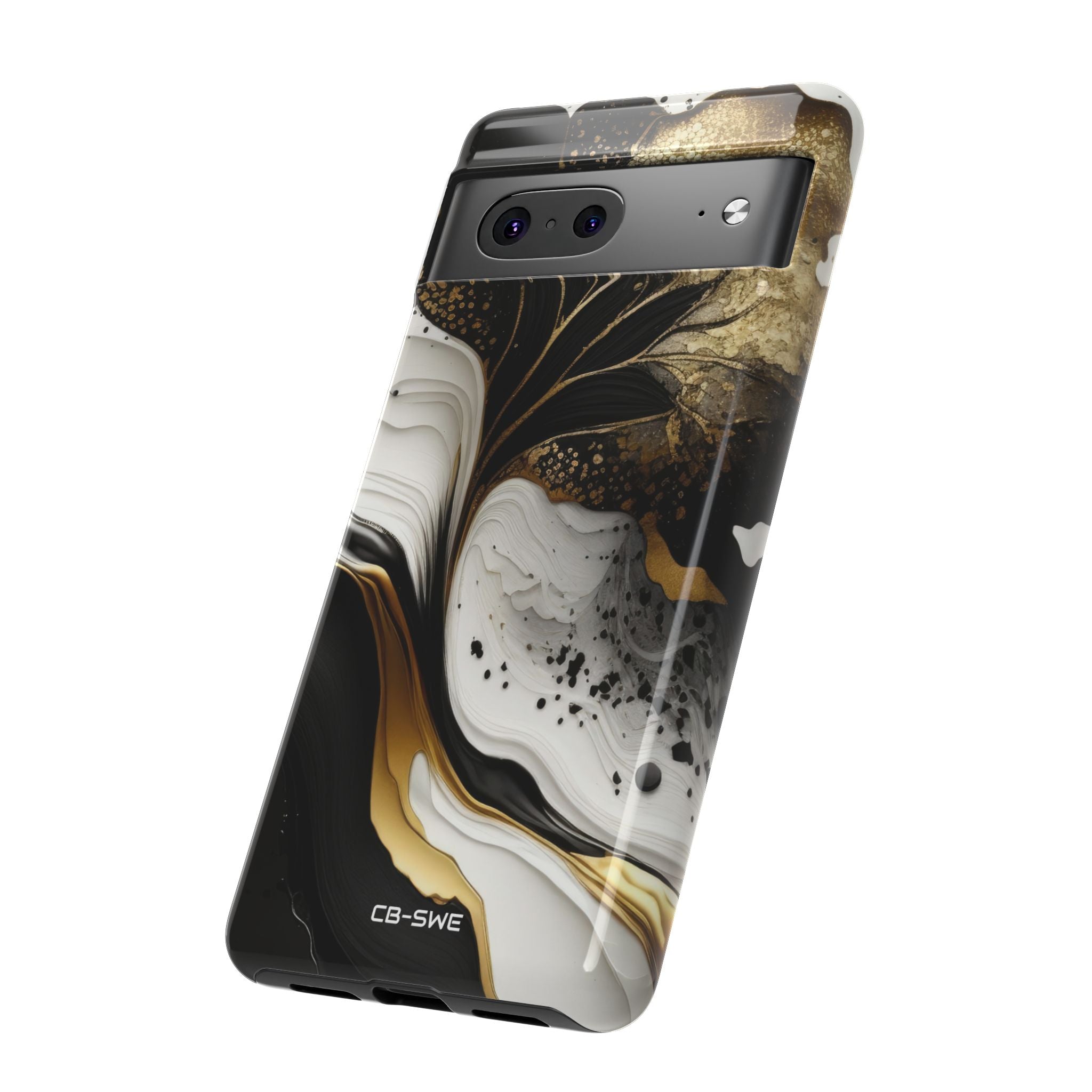 Gold Swirl Elegance - Google Pixel Case