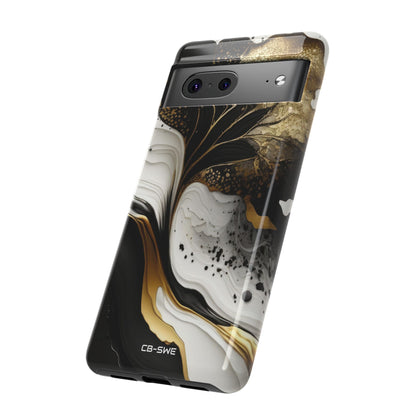 Gold Swirl Elegance - Google Pixel Case