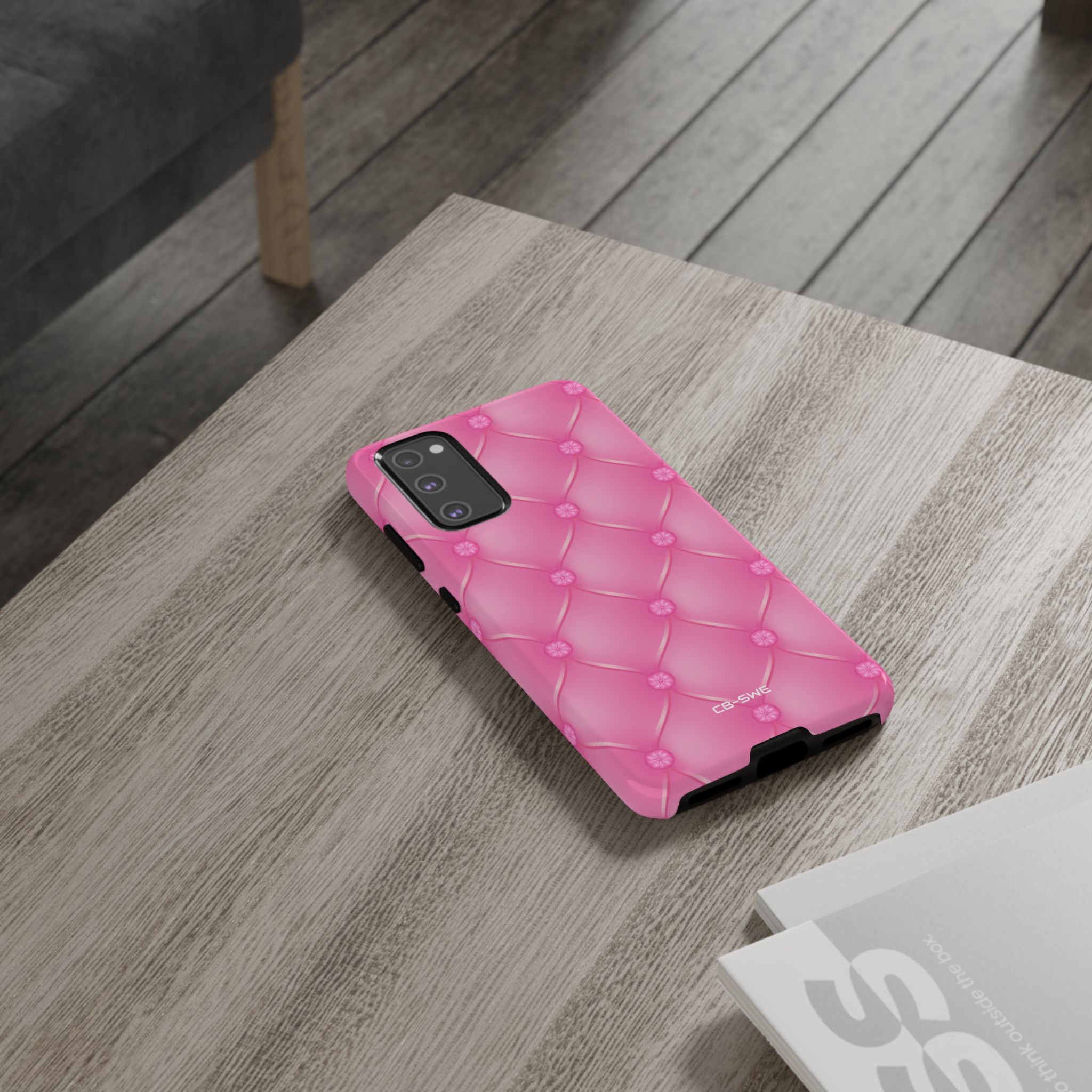 Quilted Pink Elegance - Samsung Case