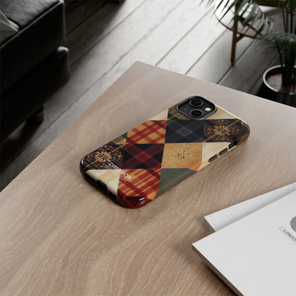 Rustik Quilt Charm iPhone 14 - Tough