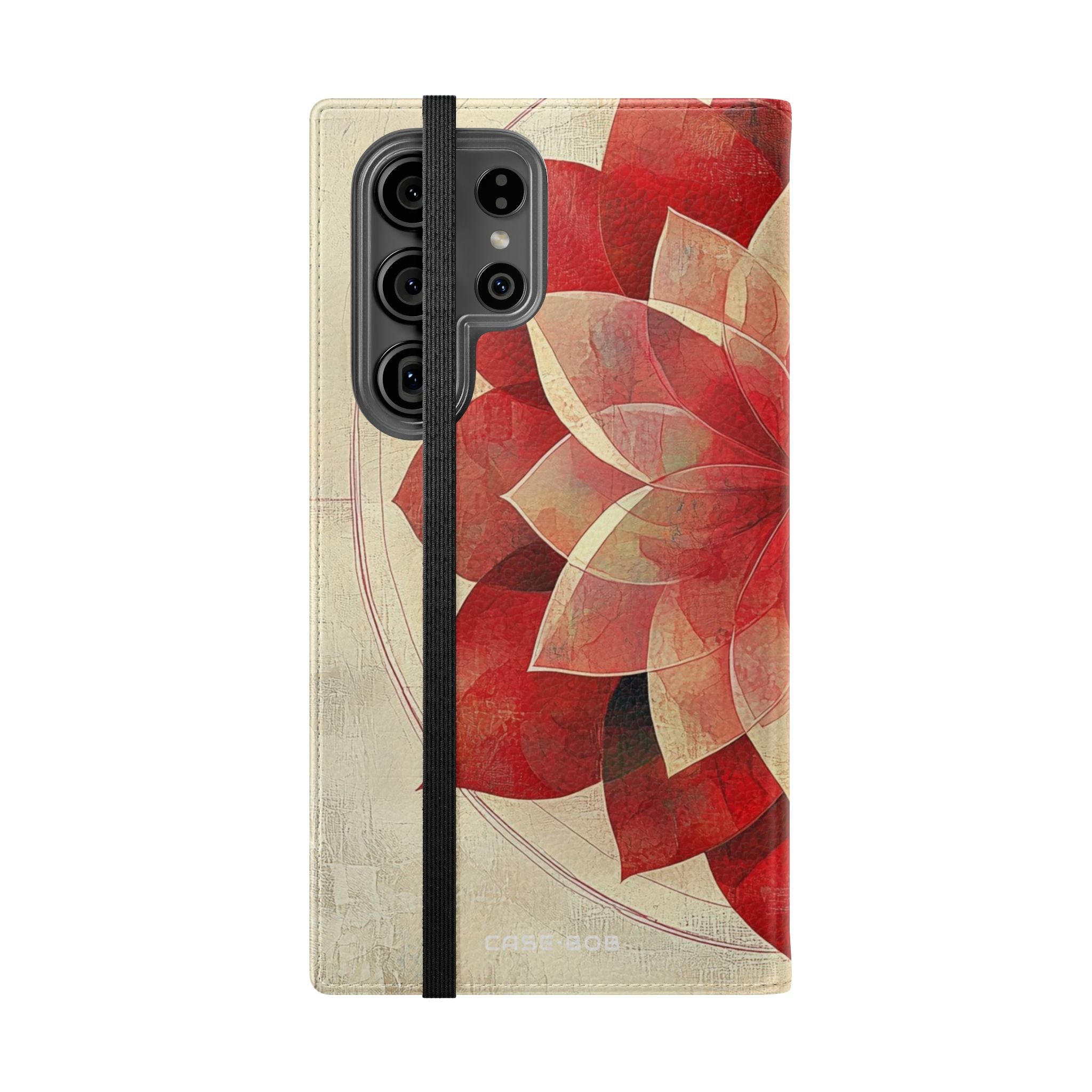 Crimson Bloom - Samsung S23 Ultra Case - Wallet