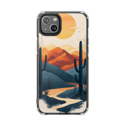 Desert Sunsets Whisper iPhone Case - Impact