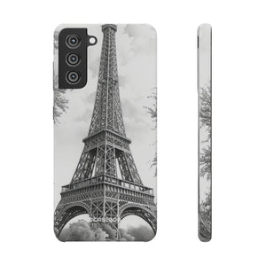 Parisian Monochrome Majesty | Slim Phone Case for Samsung