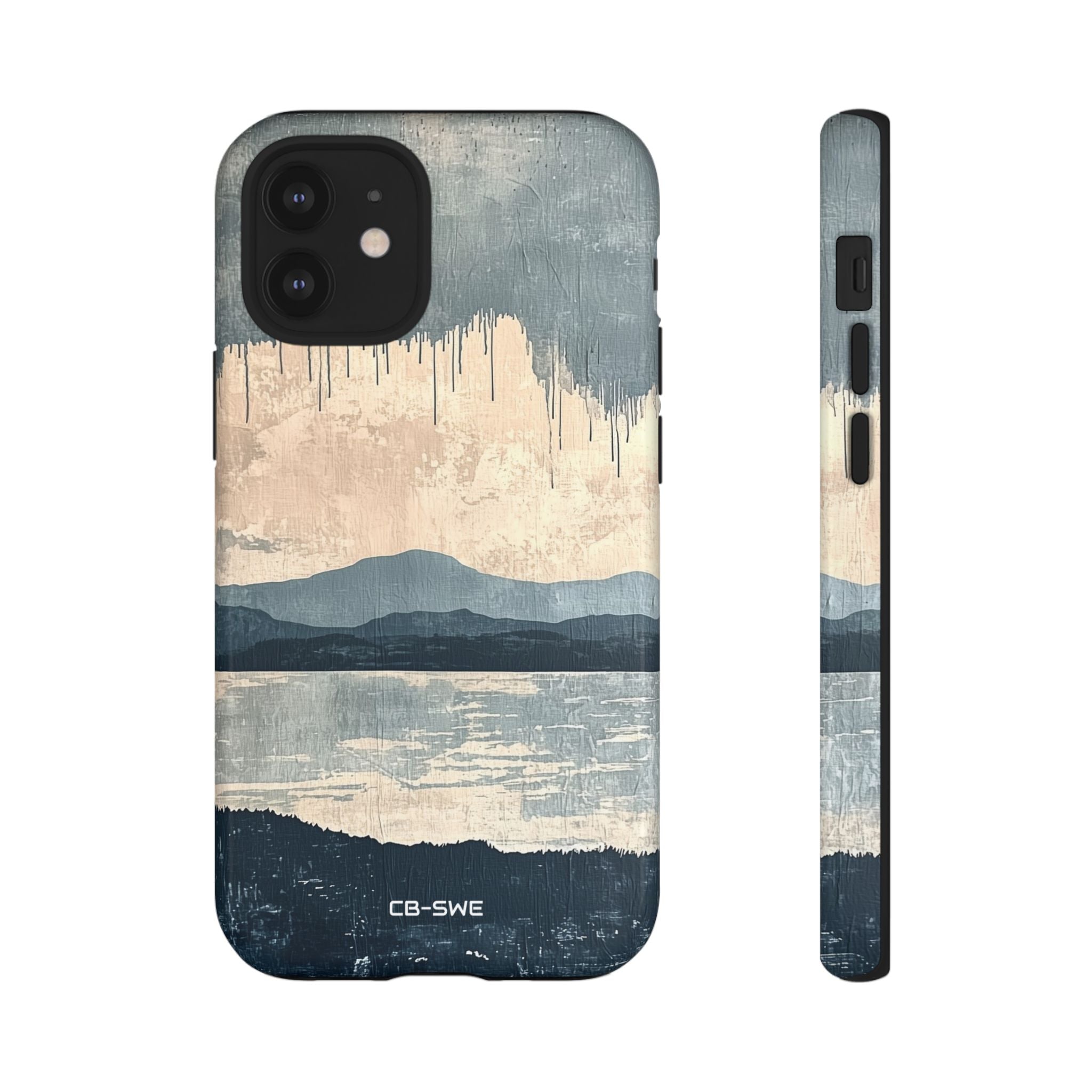 Water Mirrors Mountains - iPhone Case