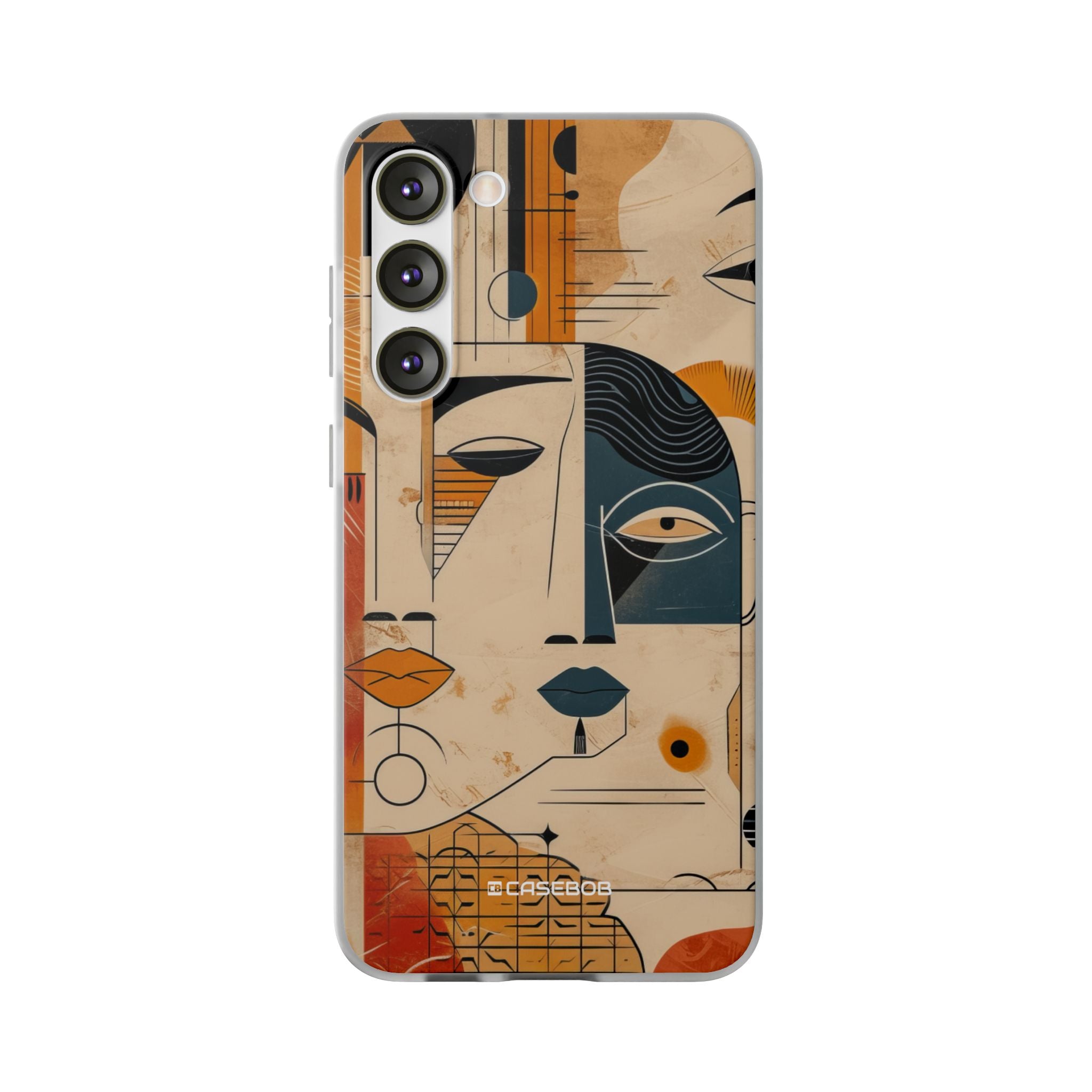 Cubist Introspection | Flexible Phone Case for Samsung Galaxy