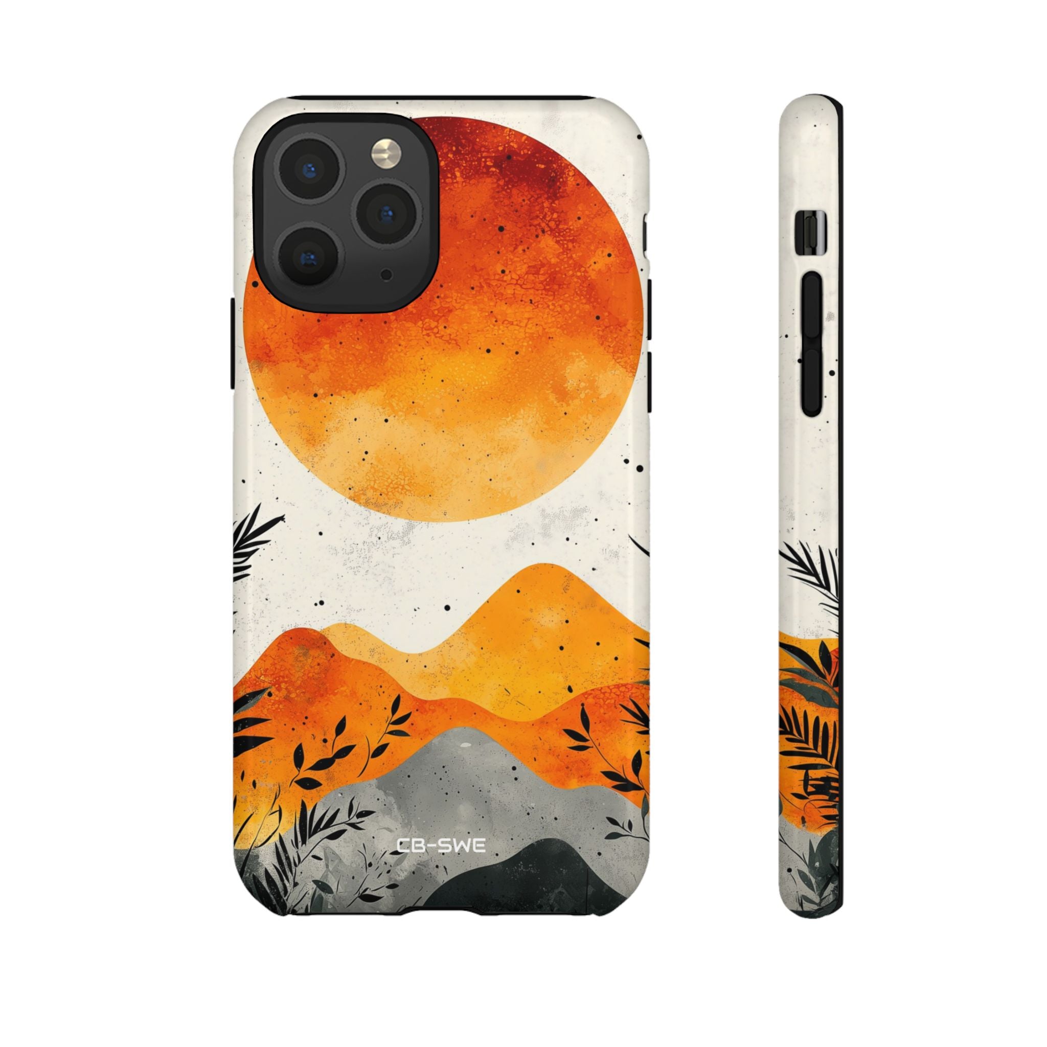Sun Illuminates Mountains - iPhone Case