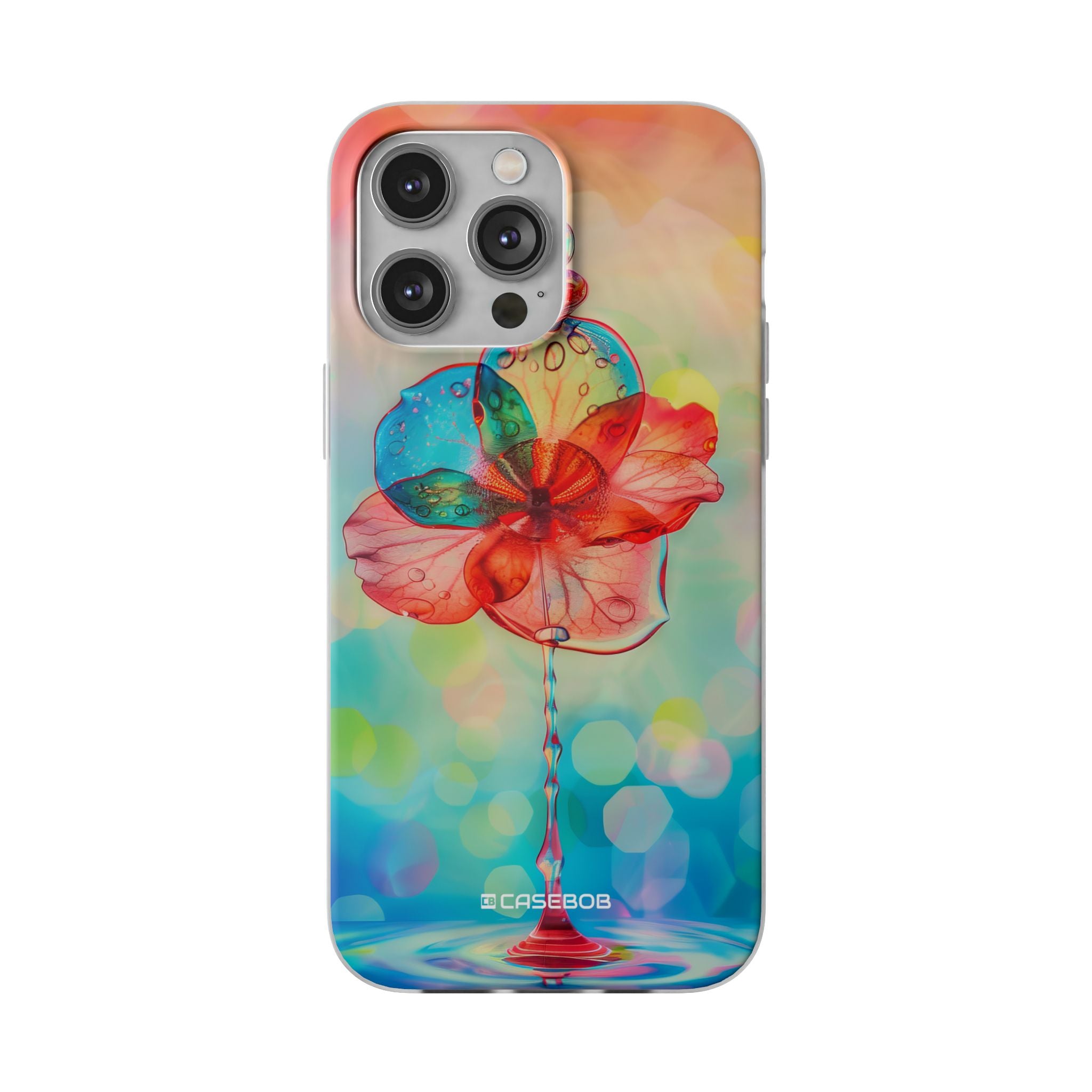 Dreamy Liquid Bloom | Flexible Phone Case for iPhone