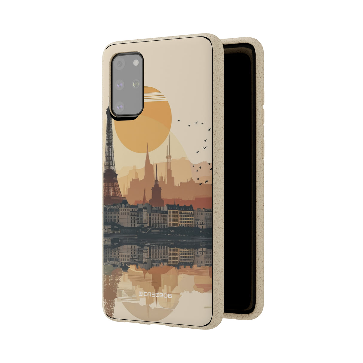 Parisian Sunset Serenity | Biodegradable Phone Case