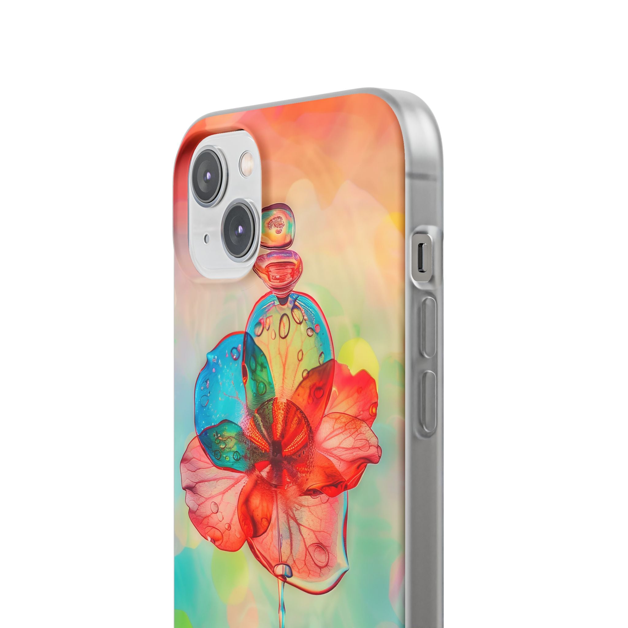 Dreamy Liquid Bloom | Flexible Phone Case for iPhone