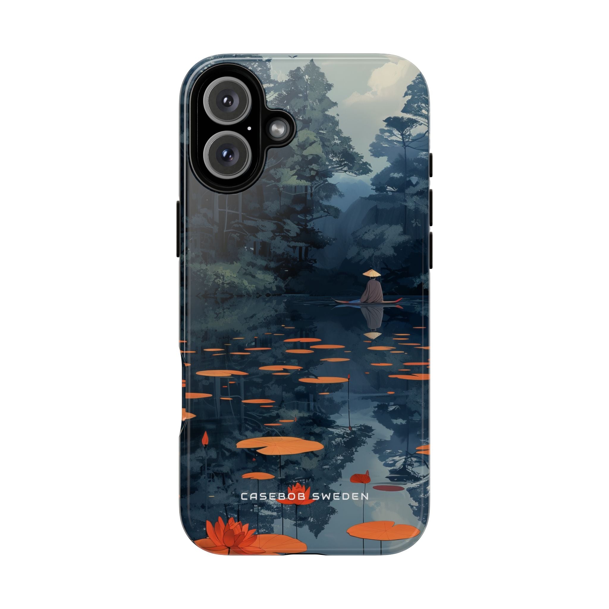 Tranquil Lotus Reflections iPhone 16 - Tough Phone Case