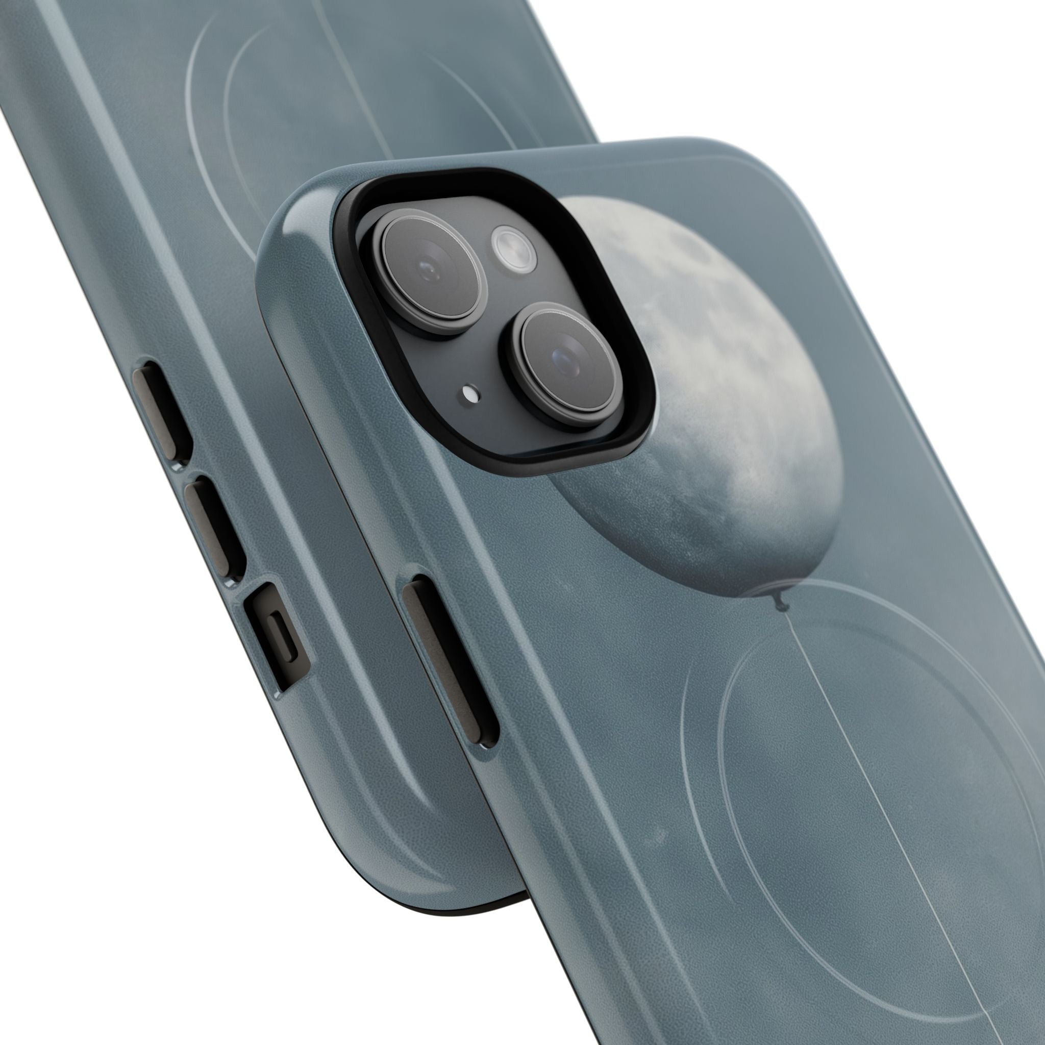 Moon Balloon iPhone 15 Plus Case - Tough+