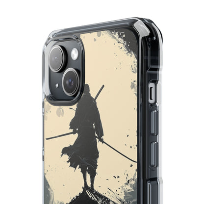 Moonlit Warrior Stands iPhone Case - Impact